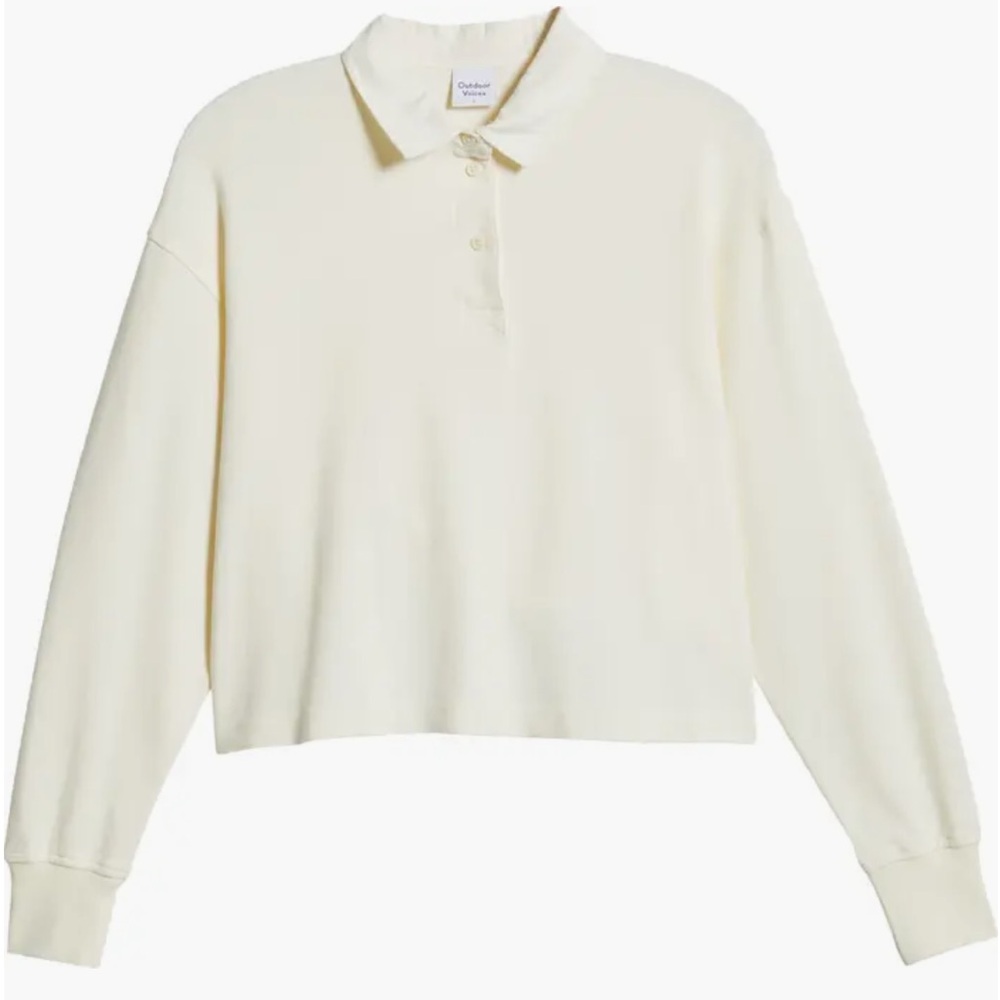 Outdoor Voices Cropped Rugby Polo